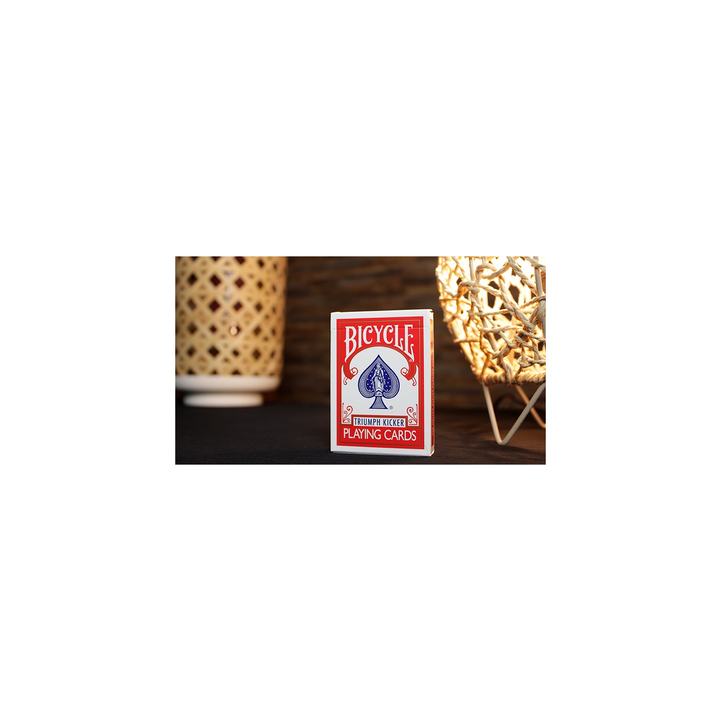 Bicycle Triumph Kicker Deck Red by Anthony Stan and Magic Smile Productions