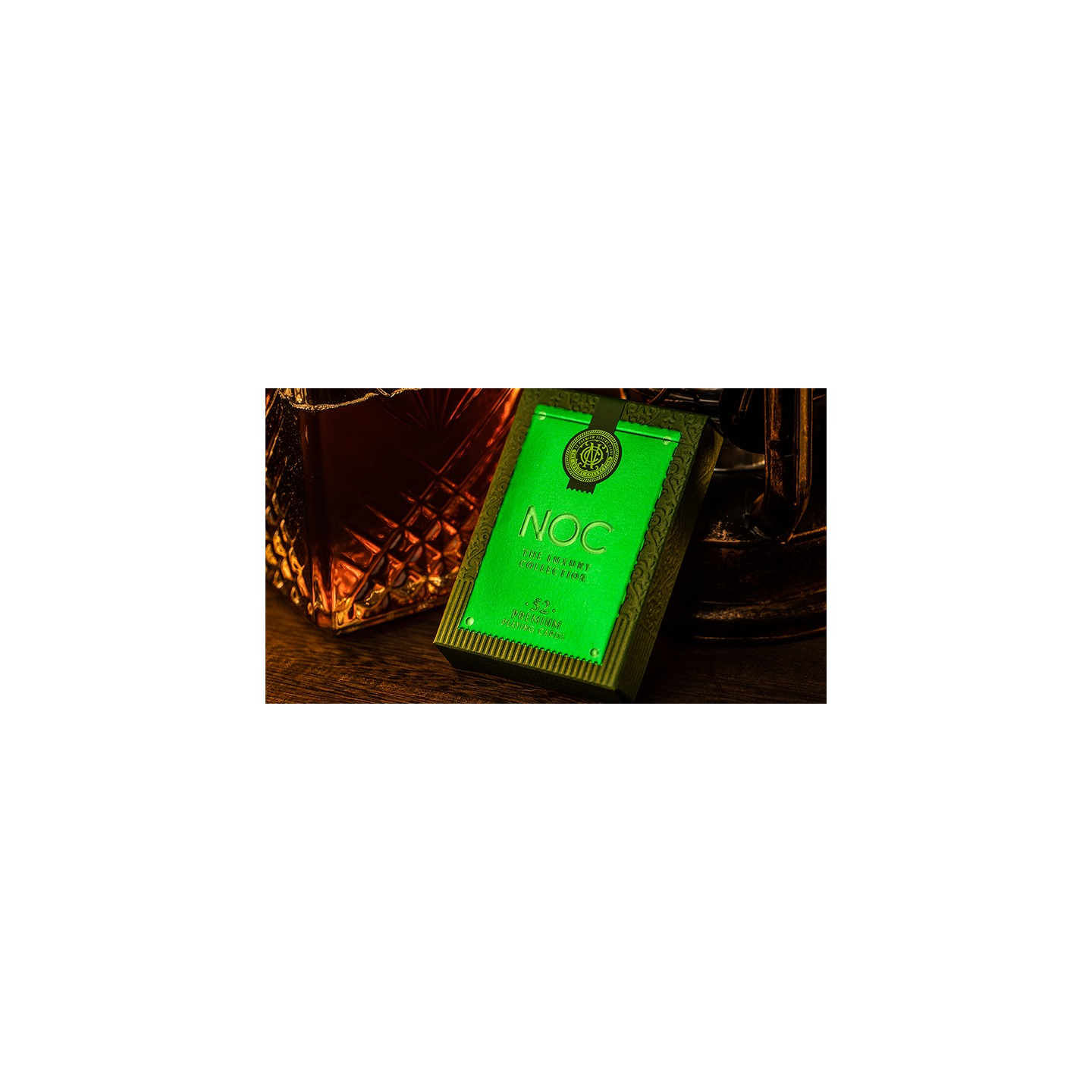 NOC (Green) The Luxury Collection Playing Cards by Riffle Shuffle x The House of Playing Cards