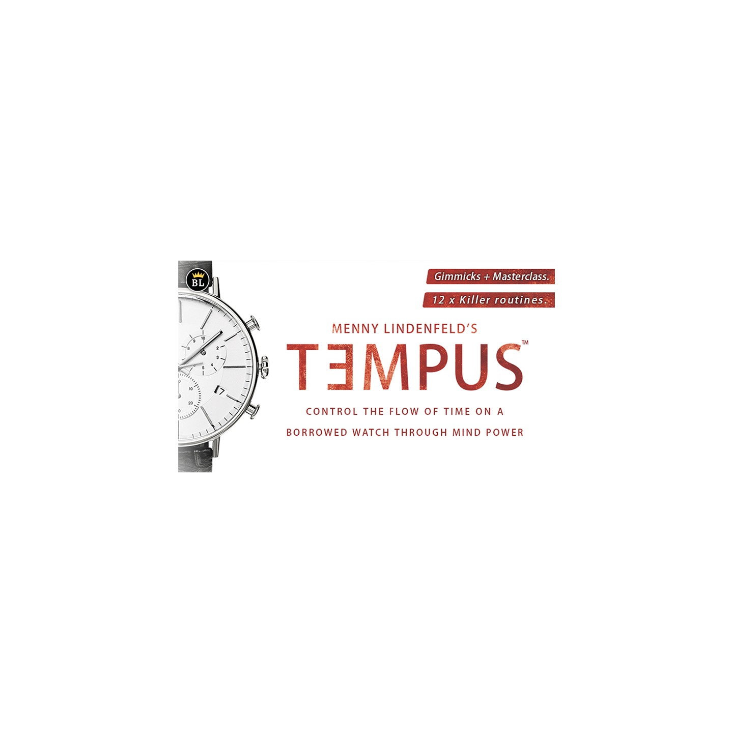 TEMPUS (Gimmick and Online Instructions) by Menny Lindenfeld