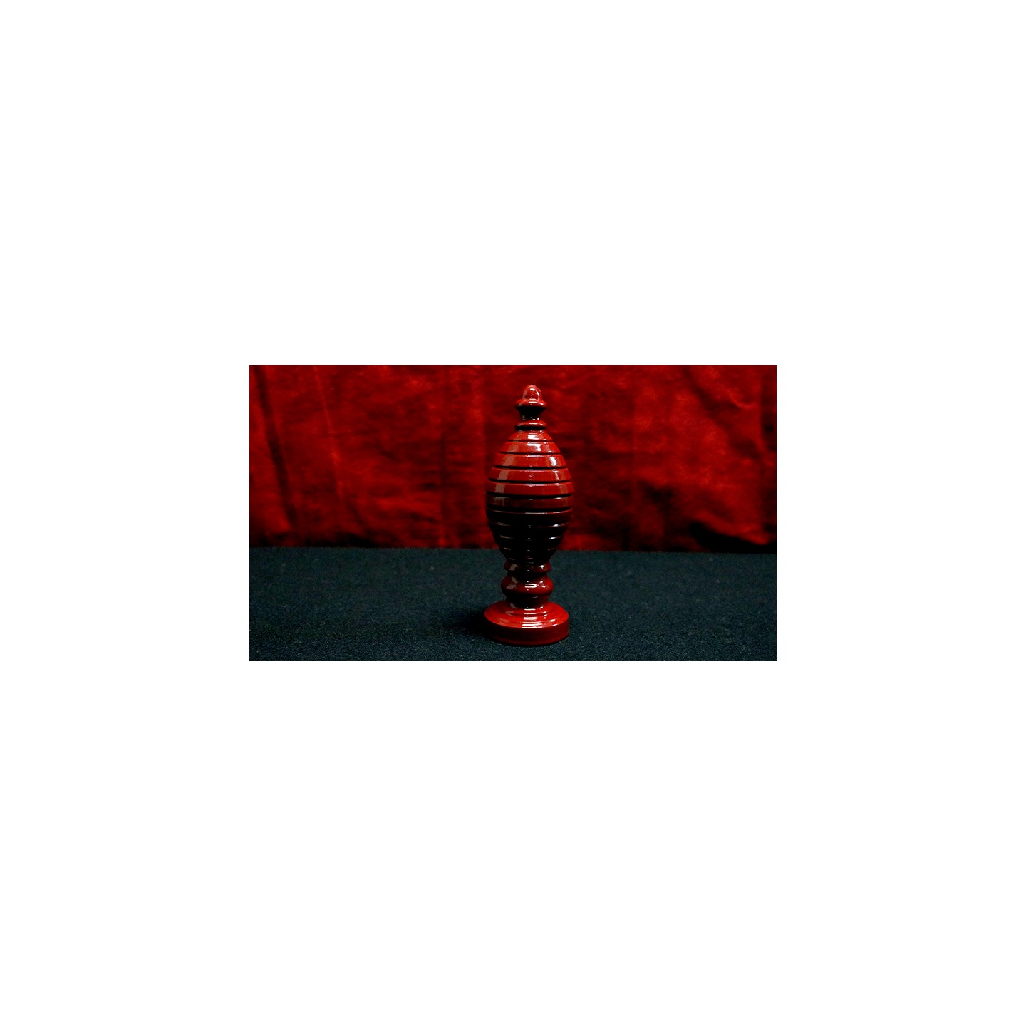 BALL VASE & SILK (RED) by Premium Magic