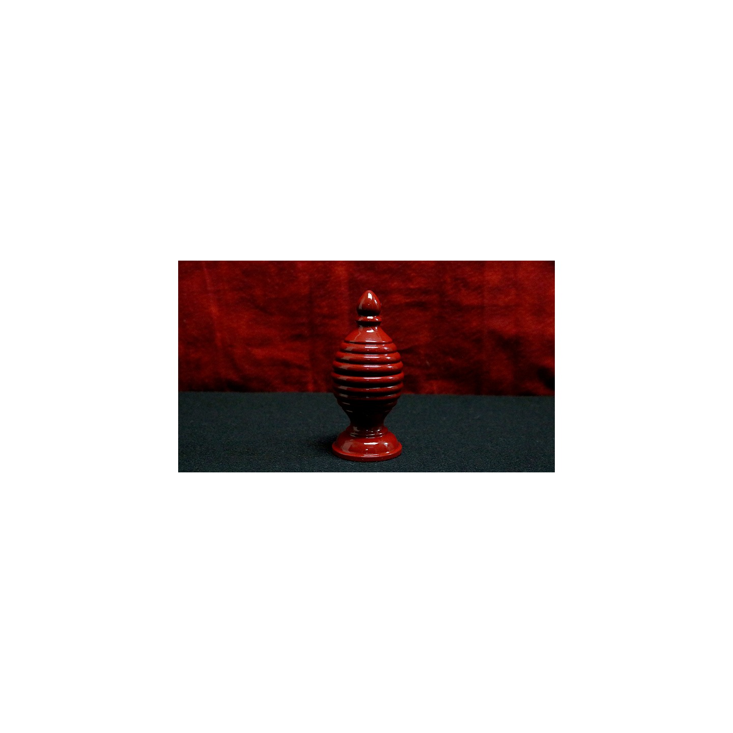 EGG VASE & SILK (RED) by Premium Magic