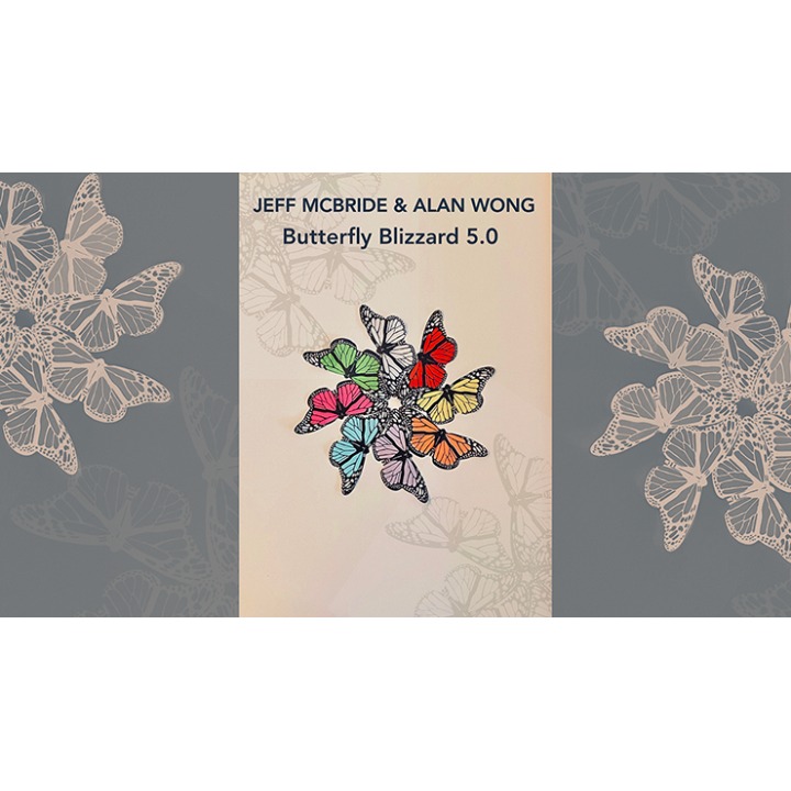 Butterfly Blizzard V5 (Refill ONLY) by Jeff McBride and Alan Wong