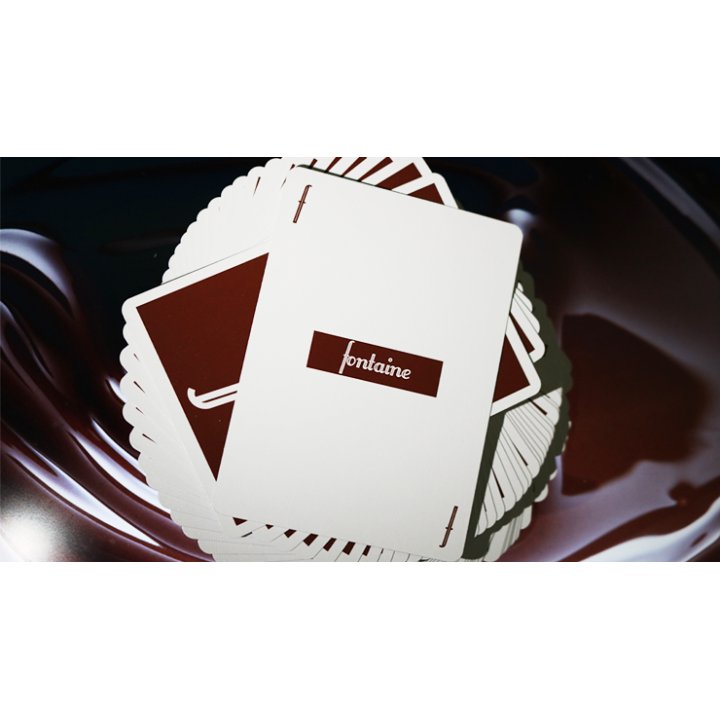 FONTAINE CHOCOLATE PLAYING CARDS