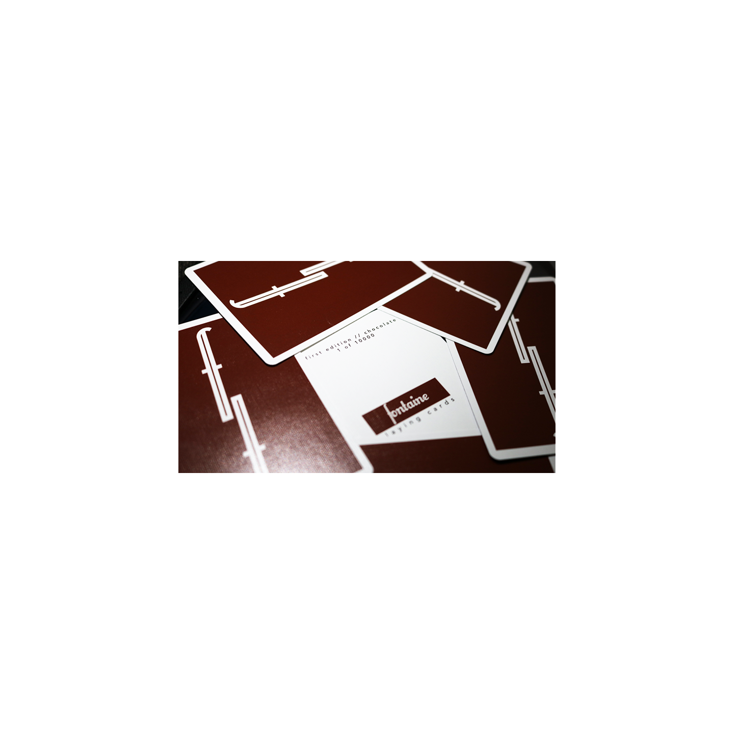 FONTAINE CHOCOLATE PLAYING CARDS