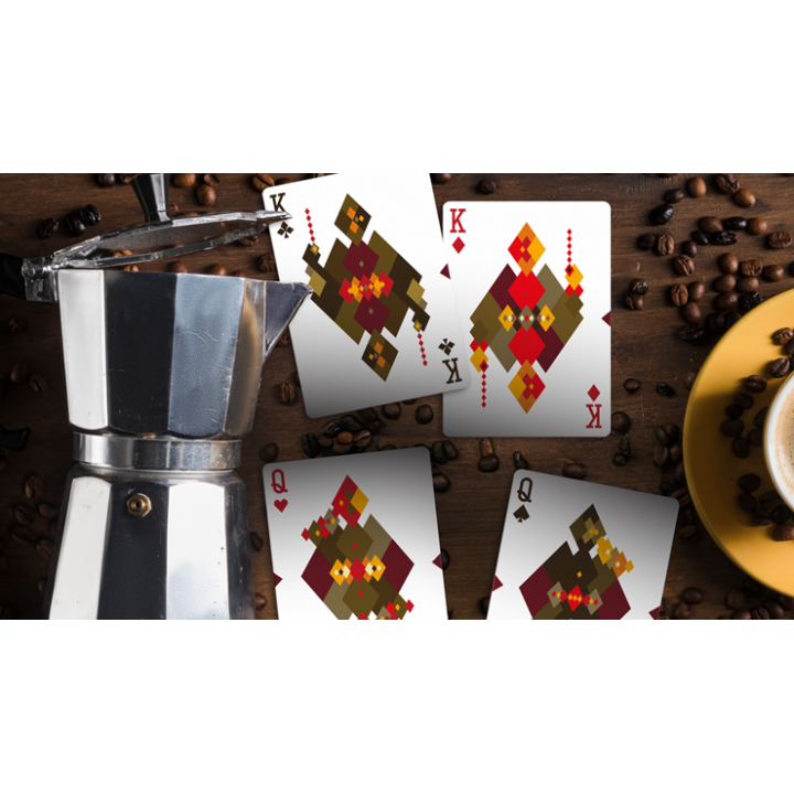 Diamon Playing Cards N° 27 Dark Roast by Dutch Card House Company
