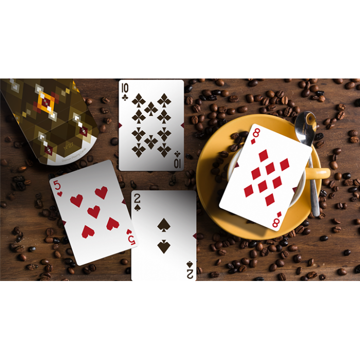Diamon Playing Cards N° 27 Dark Roast by Dutch Card House Company