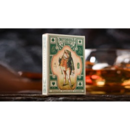Notorious Gambling Frog (Green) Playing Cards by Stockholm17