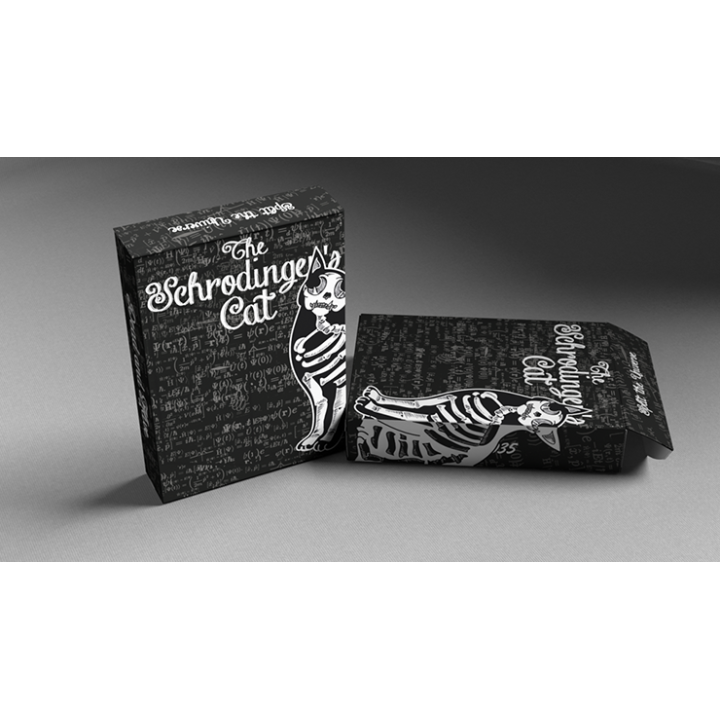 Schrodinger's Cat: Dead Black Edition Playing Cards