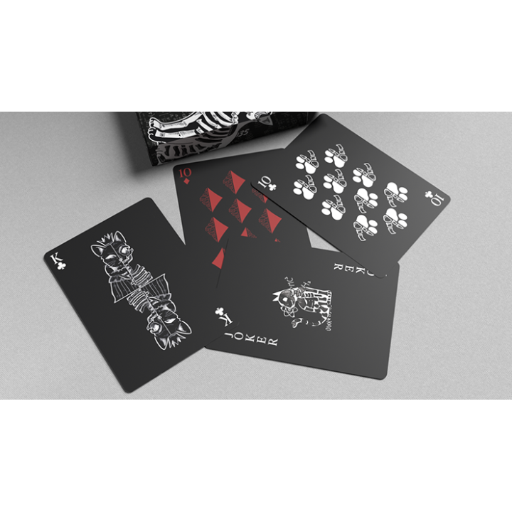 Schrodinger's Cat: Dead Black Edition Playing Cards