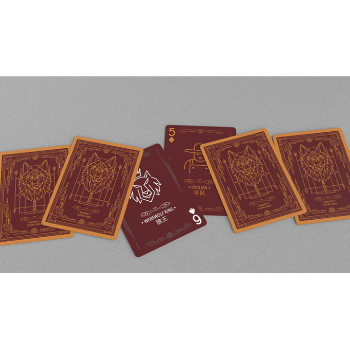 Werewolf Playing Cards