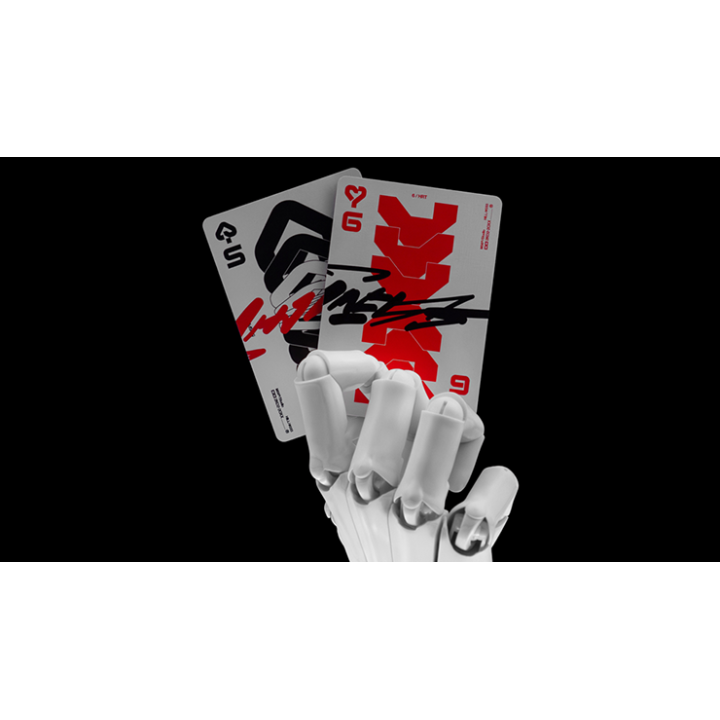 Bicycle Machine56 R-TYPE/3 White Playing Cards by RunIt Decks