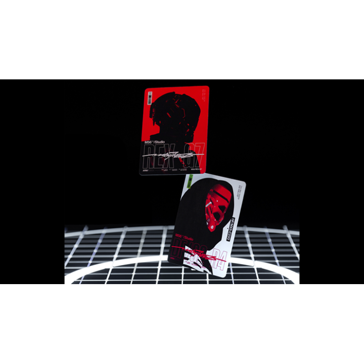 Bicycle Machine56 R-TYPE/2 Black Playing Cards by RunIt Decks