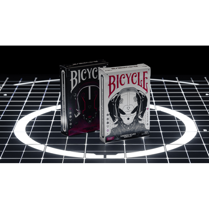 Bicycle Machine56 R-TYPE/2 Black Playing Cards by RunIt Decks