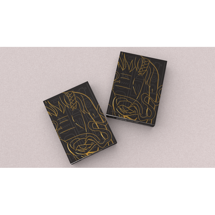 Frankenstein Series Egypt Edition (Gilded) Playing Cards
