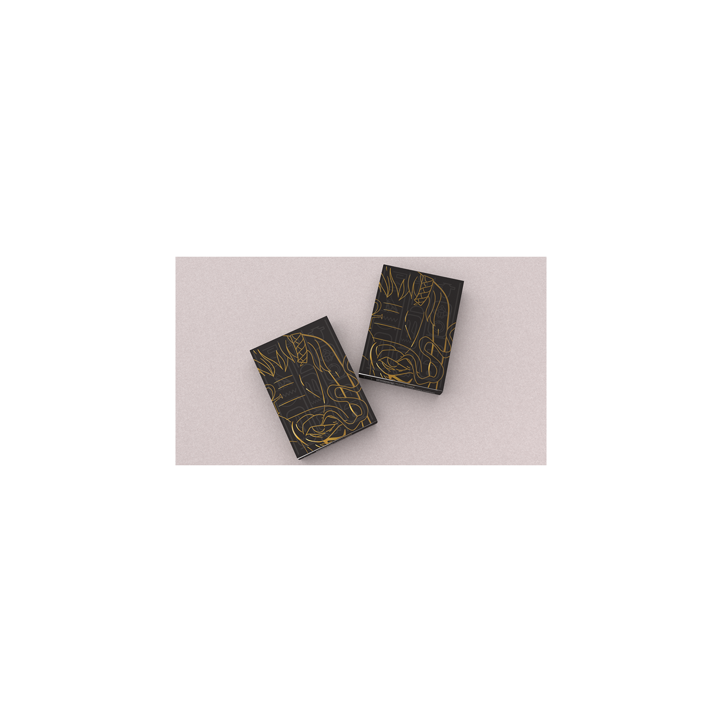 Frankenstein Series Egypt Edition (Gilded) Playing Cards