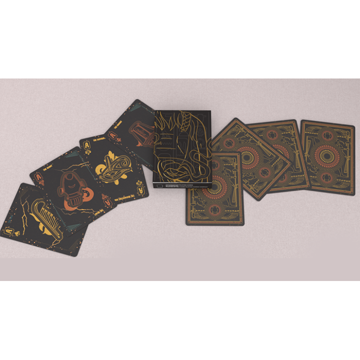 Frankenstein Series Egypt Edition (Gilded) Playing Cards