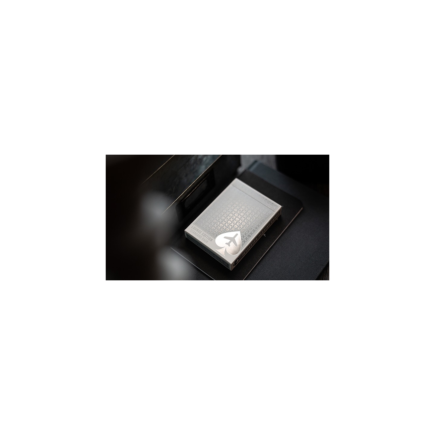 Lounge Edition in Jetway (Silver) by Jetsetter Playing Cards