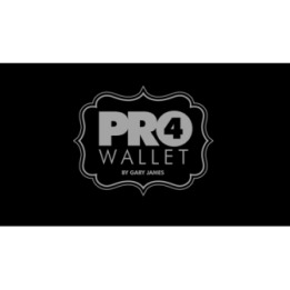 Pro 4 Wallet (Gimmicks and Online Instructions) by Gary James