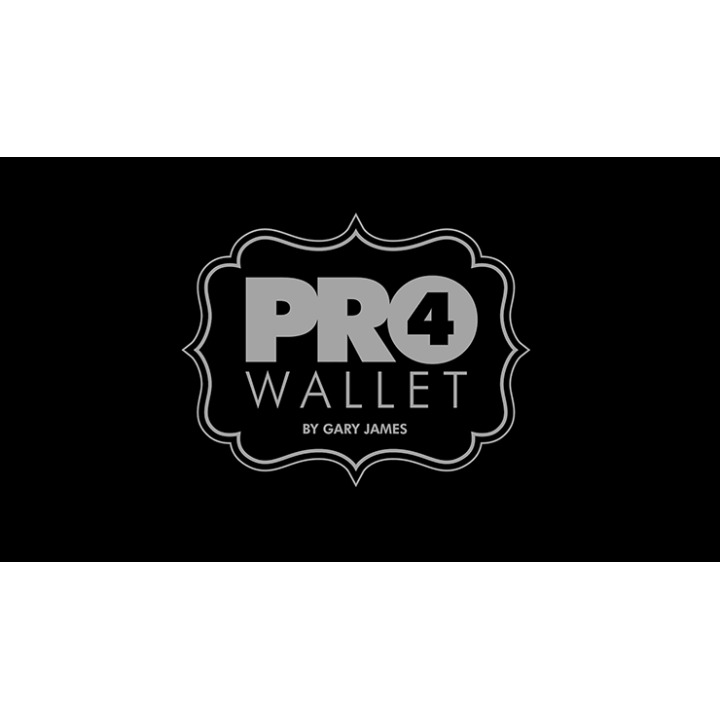 Pro 4 Wallet (Gimmicks and Online Instructions) by Gary James