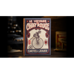 Le Voyage Du Chat Rouge Playing Cards by Stockholm17