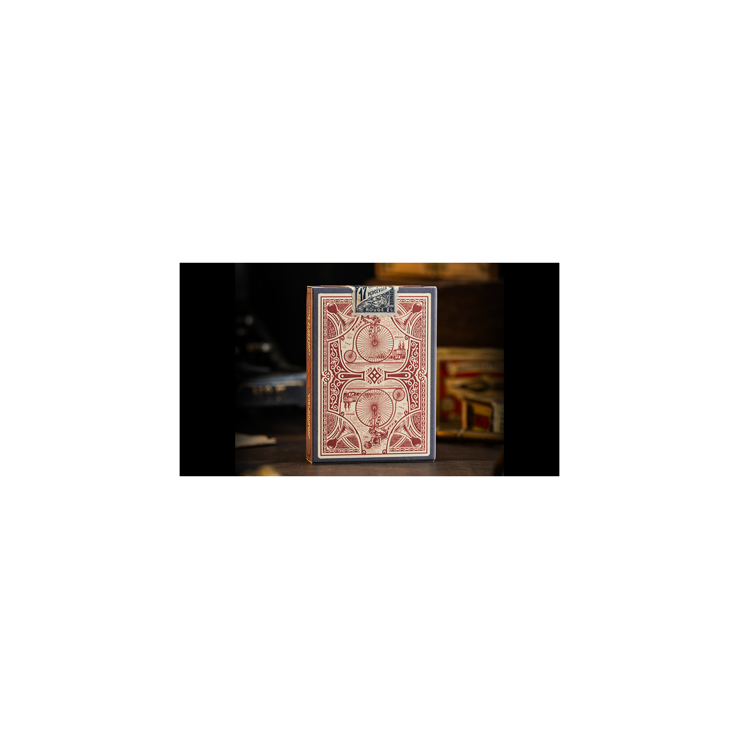Le Voyage Du Chat Rouge Playing Cards by Stockholm17