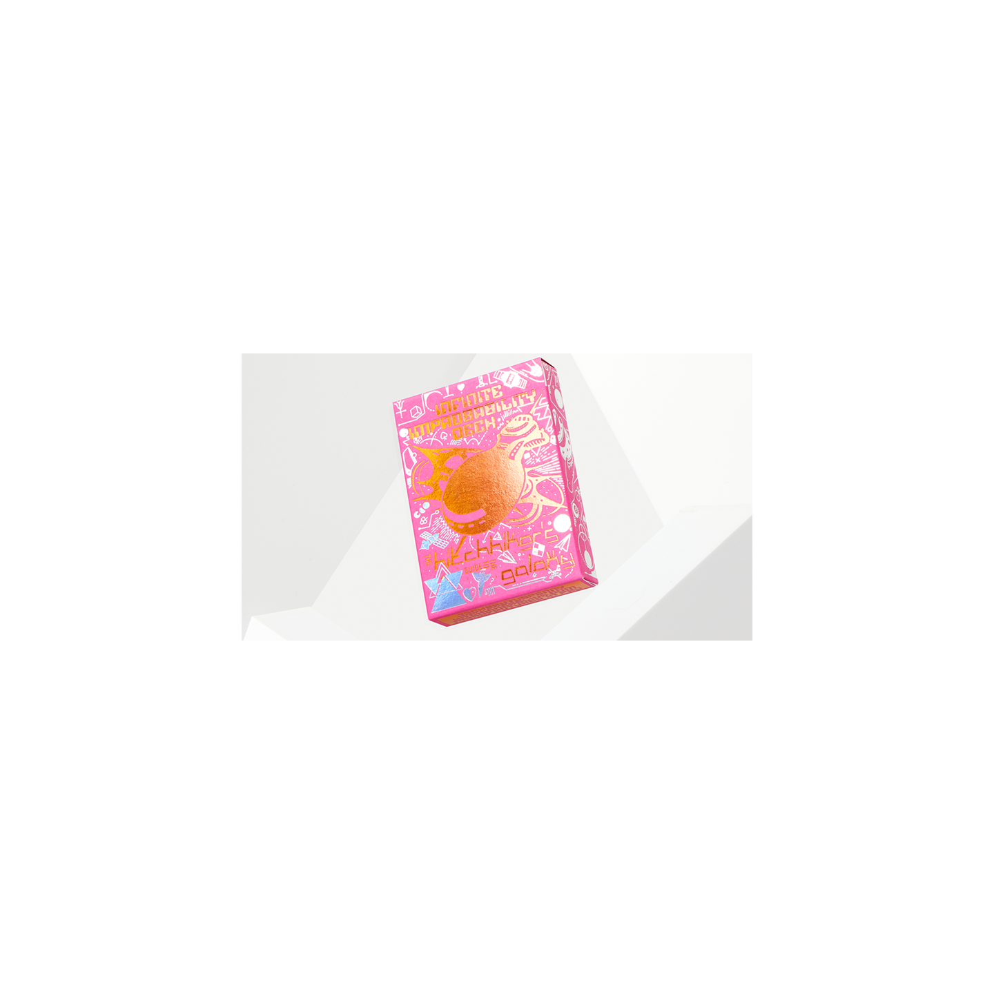 The Hitchhiker's Guide to The Galaxy- The Infinite Improbability Deck (Pink Petuna)