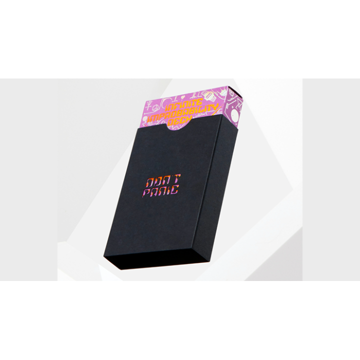 The Hitchhiker's Guide to The Galaxy- The Infinite Improbability Deck (Don't Panic Purple)
