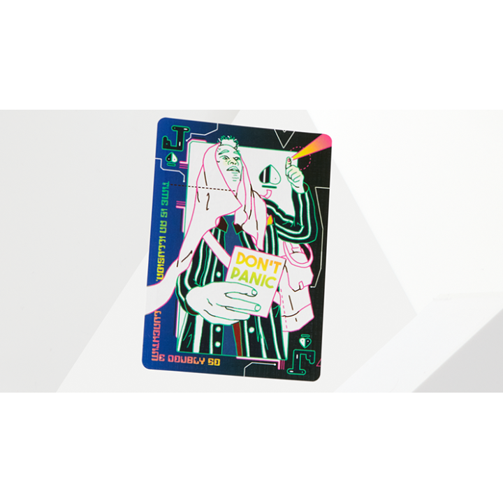 The Hitchhiker's Guide to The Galaxy- The Infinite Improbability Deck (Don't Panic Purple)