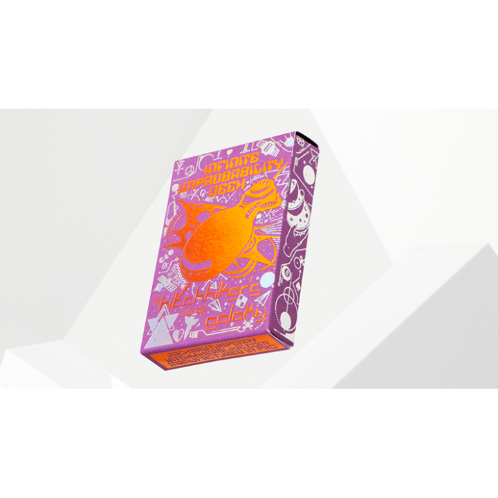 The Hitchhiker's Guide to The Galaxy- The Infinite Improbability Deck (Don't Panic Purple)