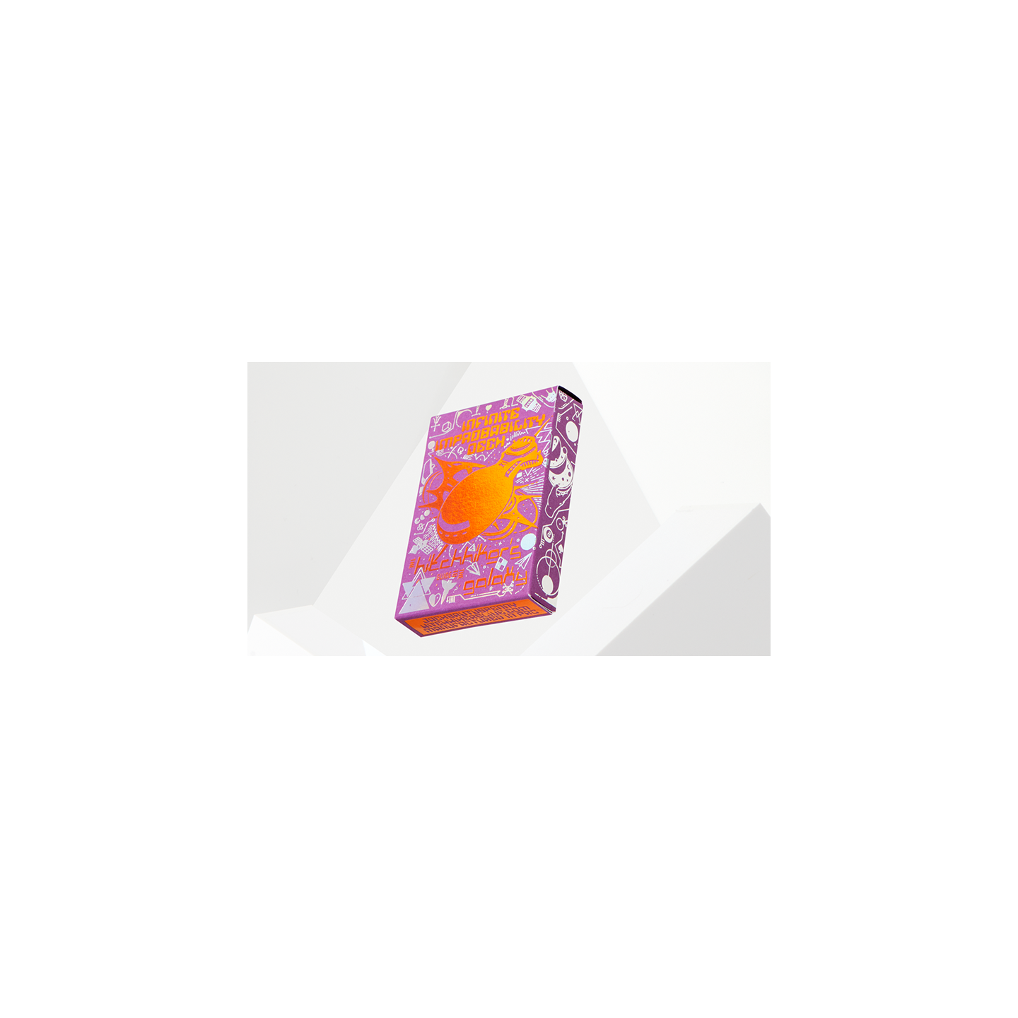 The Hitchhiker's Guide to The Galaxy- The Infinite Improbability Deck (Don't Panic Purple)