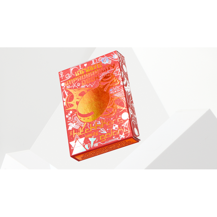 The Hitchhiker's Guide to The Galaxy- The Infinite Improbability Deck (Orange/RED 42)