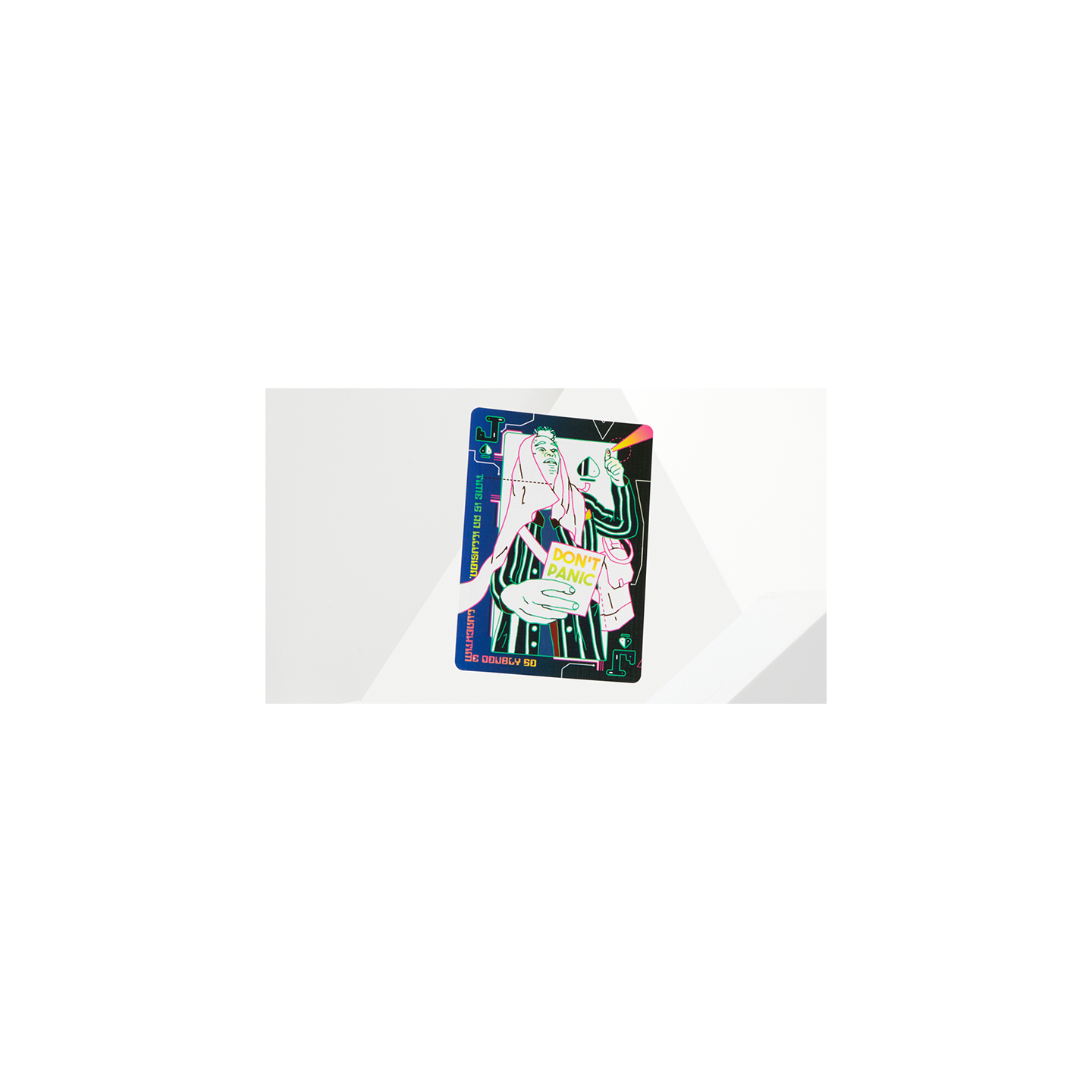 The Hitchhiker's Guide to The Galaxy- The Infinite Improbability Deck (Green Dolphin)