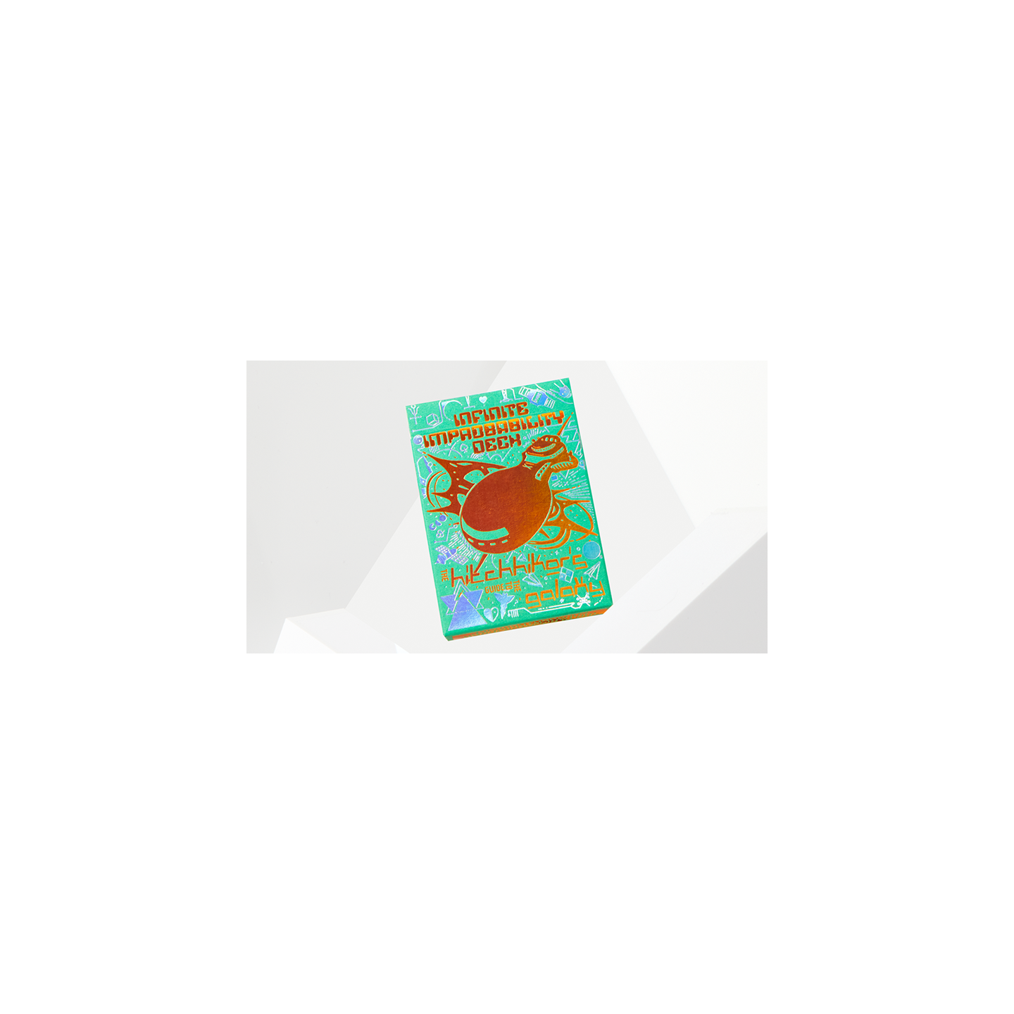 The Hitchhiker's Guide to The Galaxy- The Infinite Improbability Deck (Green Dolphin)