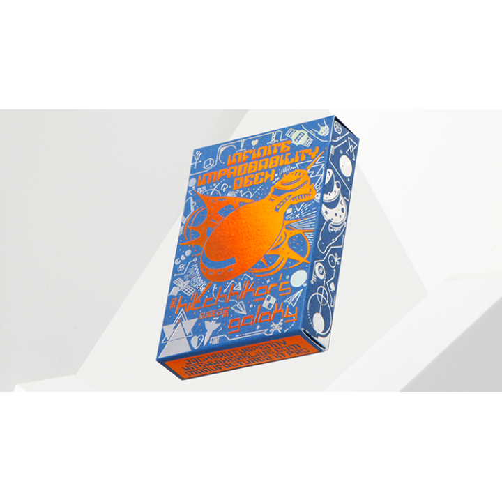 The Hitchhiker's Guide to The Galaxy- The Infinite Improbability Deck (Whale Blue)