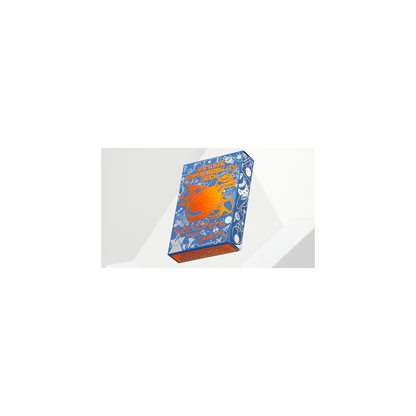 The Hitchhiker's Guide to The Galaxy- The Infinite Improbability Deck (Whale Blue)