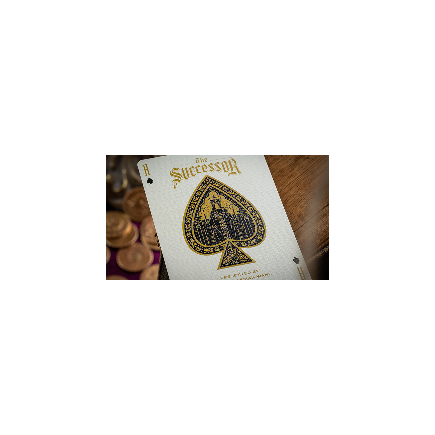 The Successor Royal Blue Edition Playing Cards