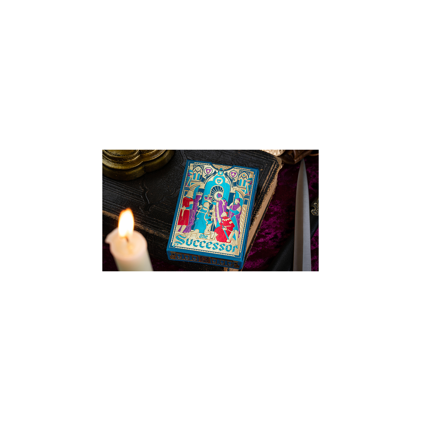 The Successor Royal Blue Edition Playing Cards