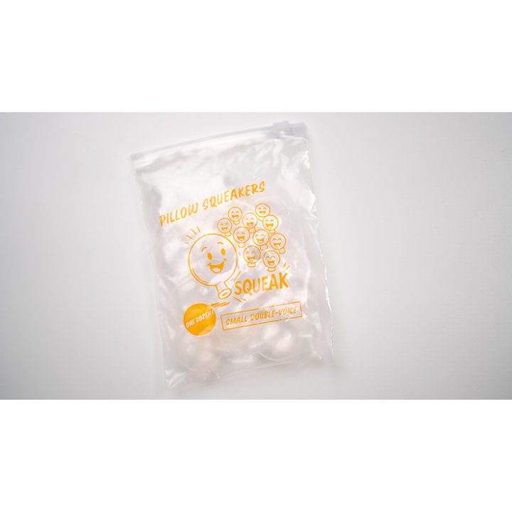 Pillow Squeaker Double Voice (12pk Small) by Murphys Magic