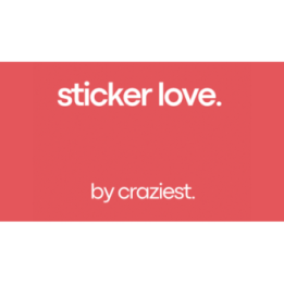 Sticker Love by Craziest