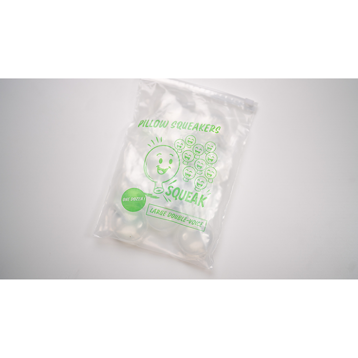 Pillow Squeaker Double Voice (12pk Large) by Murphys Magic