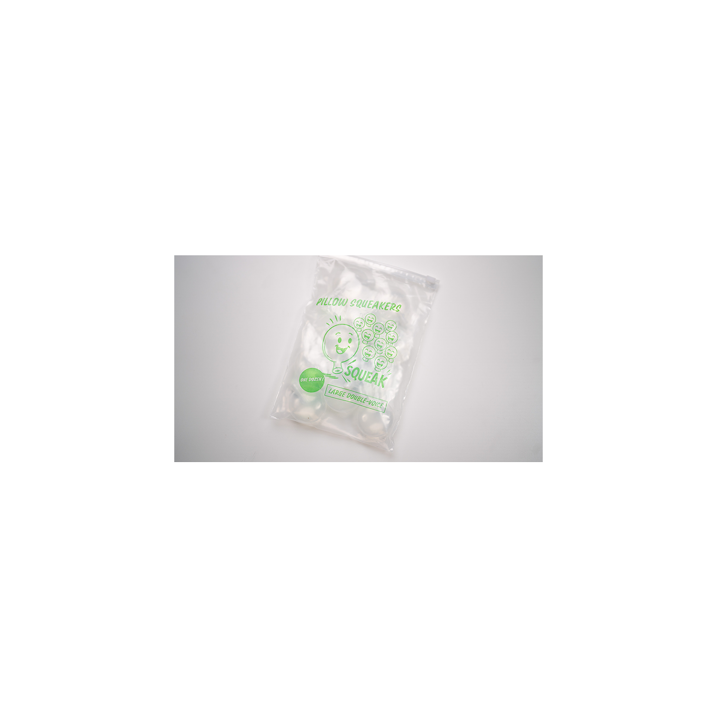 Pillow Squeaker Double Voice (12pk Large) by Murphys Magic