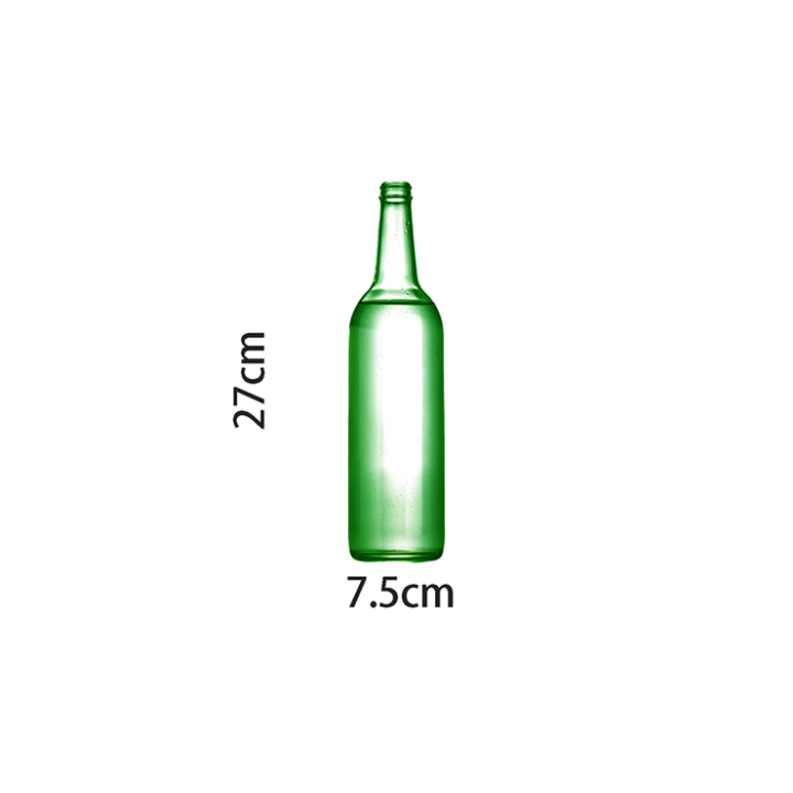 Self Exploding Green Beer Bottle (Large) by Wance