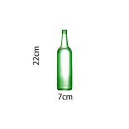 Self Exploding Green Beer Bottle (Small) by Wance
