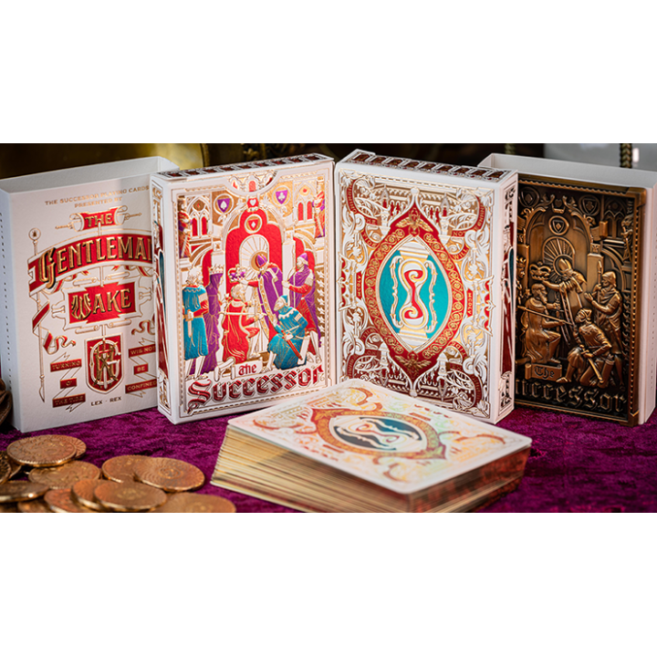 The Successor Monarch White Limited Edition Playing Cards