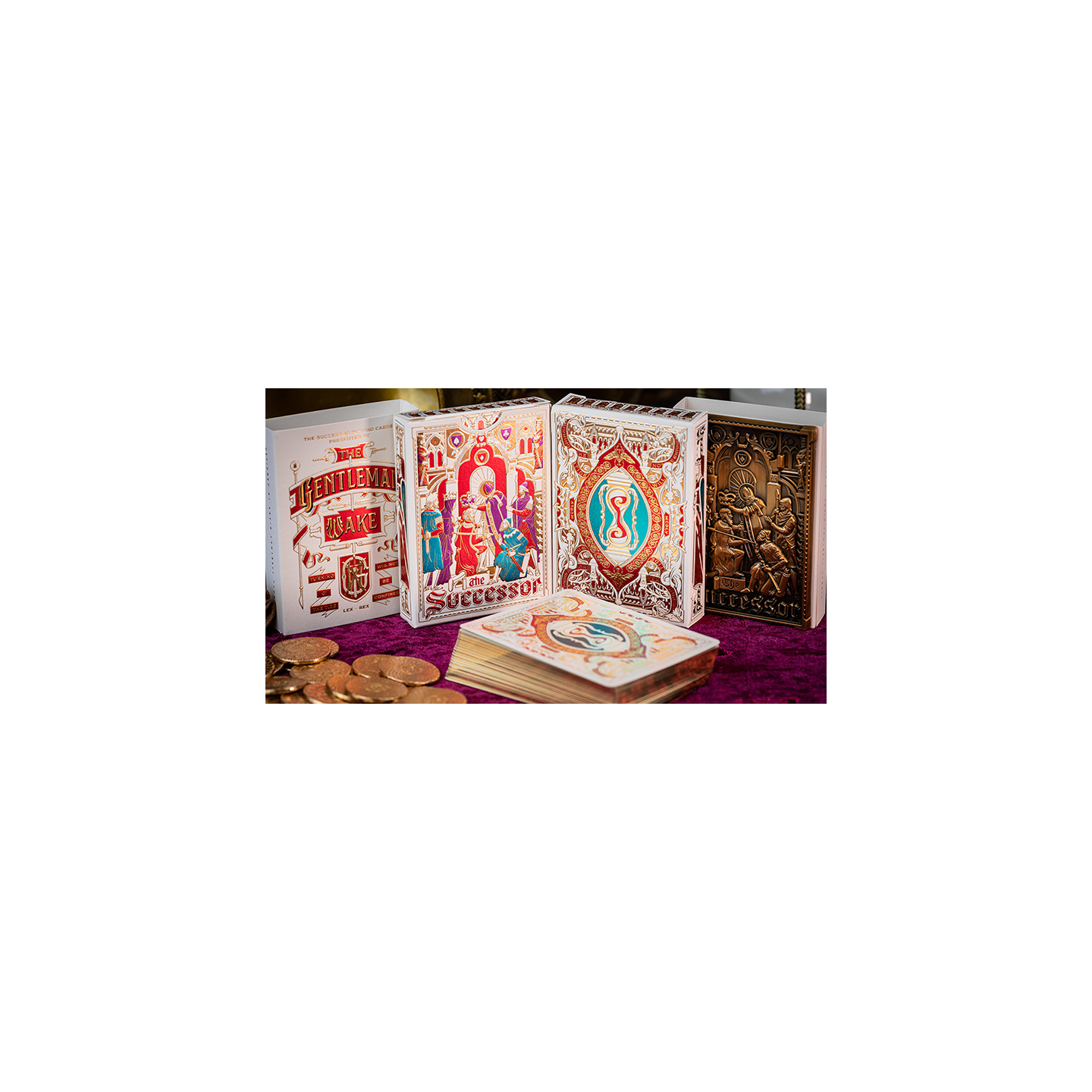 The Successor Monarch White Limited Edition Playing Cards