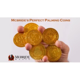 Jeff McBride Manipulation Coins (Set of 5) by Jeff McBride & Alan Wong
