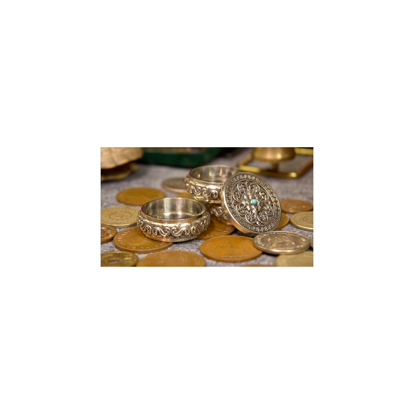 Coin Vault Set - Argent Inlay