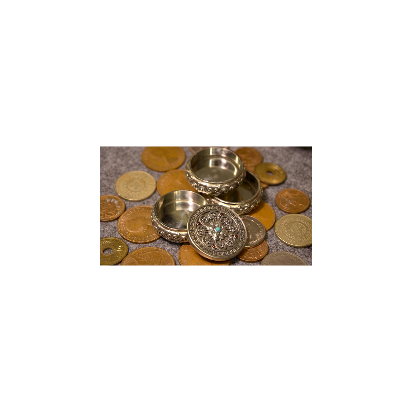 Coin Vault Set - Argent Inlay
