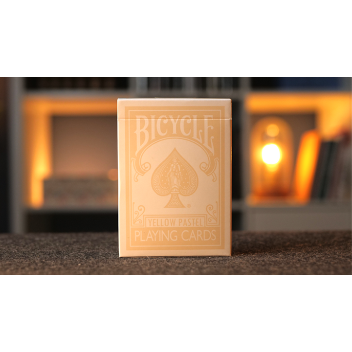 Bicycle Pastel Yellow Playing Cards