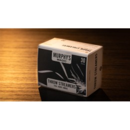 Throw Streamers 12 pk. (White / 30 Head) by Murphy's Magic